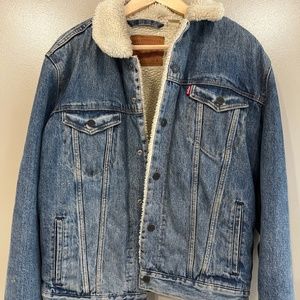 Levi Sherpa Trucker Jacket